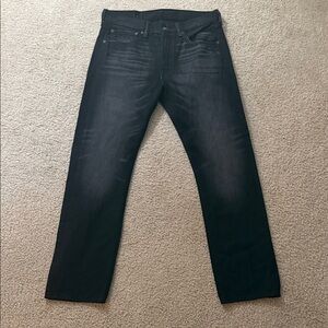 Men's Black Levi Jeans